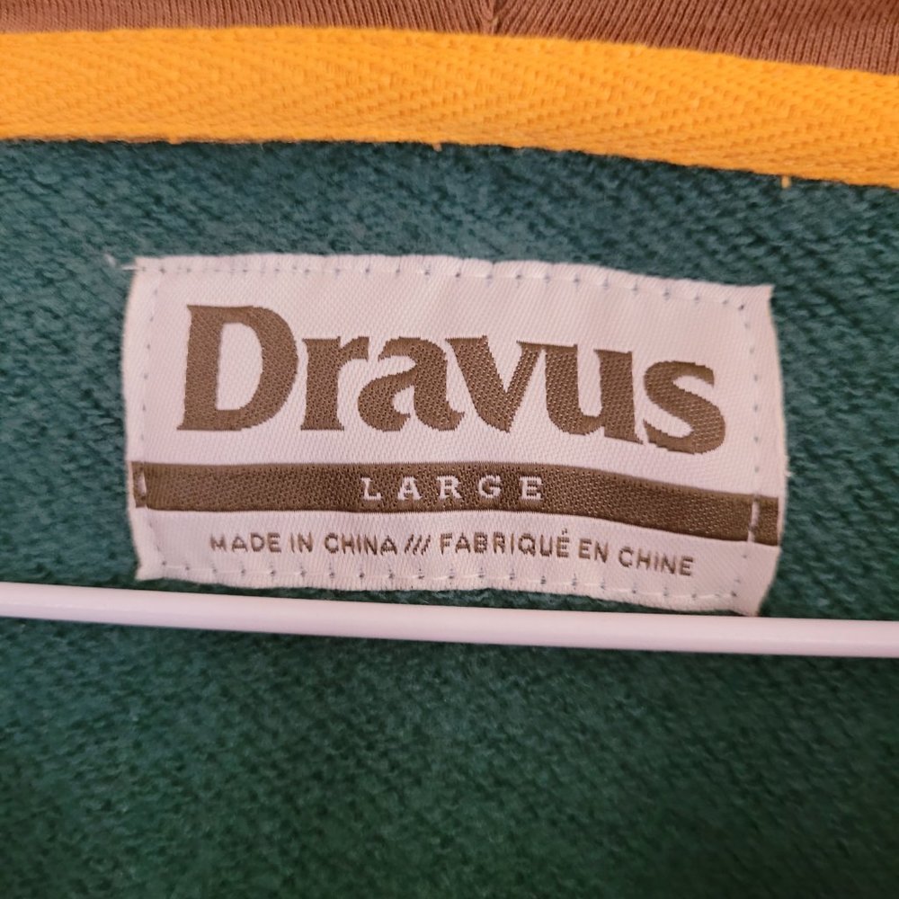 Yellow and Green Men's Hoodie - Picture 4 of 6